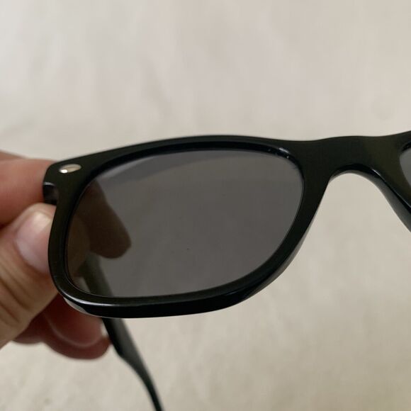 RAY BAN RB5279 2000 Black Mens Rectangle Full Rim Eyeglasses 55-18-145 - Picture 10 of 12